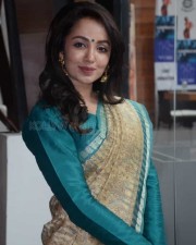 Actress Tejaswi Madivada Saree Photos