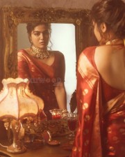 Actress Wamiqa Gabbi Glam Saree Photoshoot Stills 03