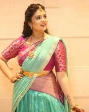 Anchor Sreemukhi at SR Kalyanamandapam EST Pre Release Event Stills