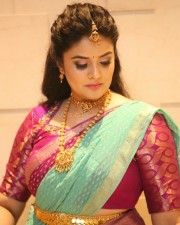 Anchor Sreemukhi at SR Kalyanamandapam EST Pre Release Event Stills