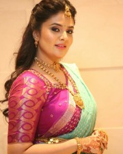 Anchor Sreemukhi at SR Kalyanamandapam EST Pre Release Event Stills