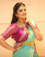 Anchor Sreemukhi at SR Kalyanamandapam EST Pre Release Event Stills