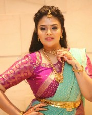 Anchor Sreemukhi at SR Kalyanamandapam EST Pre Release Event Stills