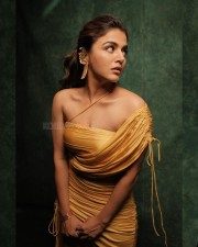 Beautiful Wamiqa Gabbi in a Golden Designer Outfit Photos 04