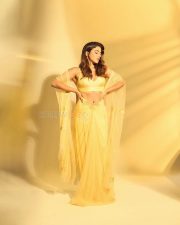 Beautiful Wamiqa Gabbi in a Yellow Lehenga Photos 03