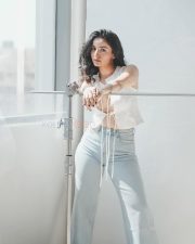 Bold Mahima Makwana in a White Cut Out Crop Top and Light Blue Jeans Photos 03 Bold Mahima Makwana in a White Cut Out Crop Top and Light Blue Jeans Photos 03
