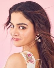 Dazzling Wamiqa Gabbi in a Pastel Baby Pink Butterfly Lehenga Pictures 06