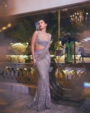 Glittering Beauty Shanaya Kapoor in an Embellished Saree Pictures 02 Glittering Beauty Shanaya Kapoor in an Embellished Saree Pictures 02