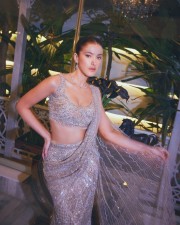 Glittering Beauty Shanaya Kapoor in an Embellished Saree Pictures 04 Glittering Beauty Shanaya Kapoor in an Embellished Saree Pictures 04