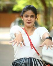 Kalpika Ganesh at Yashoda Movie Success Meet Stills 01