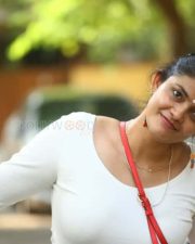 Kalpika Ganesh at Yashoda Movie Success Meet Stills 04