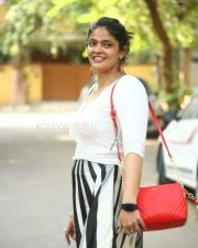 Kalpika Ganesh at Yashoda Movie Success Meet Stills 08