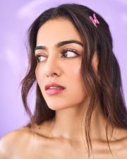 Sexy Wamiqa Gabbi in a Lavender Chrysalis Corset Saree Photos 03