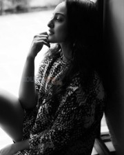 Sonakshi Sinha Black and White Photo 01