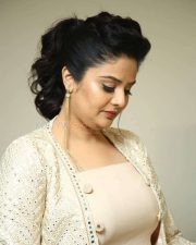 Stylish Sree Mukhi at Taxi Services Launch Event Stills 02