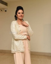 Stylish Sree Mukhi at Taxi Services Launch Event Stills 09