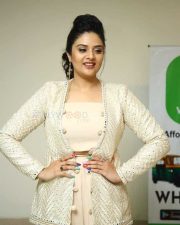 Stylish Sree Mukhi at Taxi Services Launch Event Stills 14 Stylish Sree Mukhi at Taxi Services Launch Event Stills 14