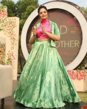 Telugu Anchor Sreemukhi at Mad For Each Other Reality Show Press Meet Photos 01