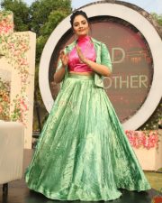Telugu Anchor Sreemukhi at Mad For Each Other Reality Show Press Meet Photos 01