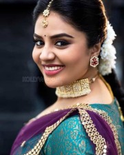 Telugu Television Anchor Sreemukhi Photoshoot Pictures