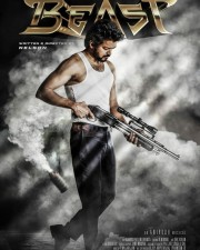 Thalapathy Vijays BEAST First Look Poster