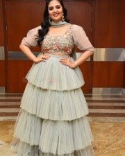 Tollywood Anchor Sreemukhi at Crazy Uncles Movie Pre Release Event Pictures