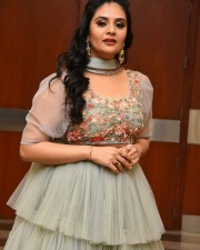 Tollywood Anchor Sreemukhi at Crazy Uncles Movie Pre Release Event Pictures