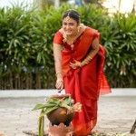 Shalini Pandey 34 Percent Kaadhal Heroine Shalini Pandey Pongal Celebration Pictures