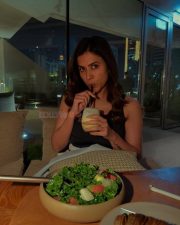 Actress Anju Kurian Dinner Photos 05