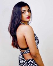 Actress Ashna Zaveri in a Zebra Top Picture 01