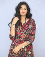 Actress Cairvee Thakkar At Malli Malli Chusa Trailer Launch Photos