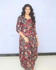Actress Cairvee Thakkar At Malli Malli Chusa Trailer Launch Photos