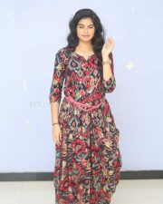 Actress Cairvee Thakkar At Malli Malli Chusa Trailer Launch Photos