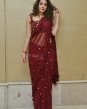 Actress Deeksha Panth At Operation Movie Pre Release Event Photos