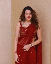Actress Deeksha Panth At Operation Movie Pre Release Event Photos