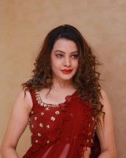 Actress Deeksha Panth At Operation Movie Pre Release Event Photos