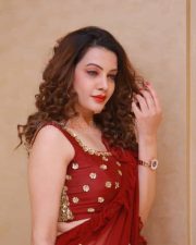 Actress Deeksha Panth At Operation Movie Pre Release Event Photos