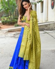 Actress Farnaz Shetty at Induvadana Movie Success Meet Photos 24