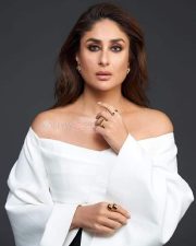 Actress Kareena Kapoor in a White Off Shoulder Top Pictures 04 Actress Kareena Kapoor in a White Off Shoulder Top Pictures 04