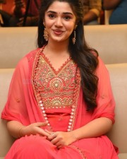 Actress Krithi Shetty at Aa Ammayi Gurinchi Meeku Cheppali First Look Launch Pictures 08