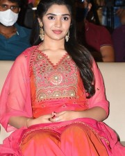 Actress Krithi Shetty at Aa Ammayi Gurinchi Meeku Cheppali First Look Launch Pictures 10