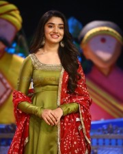 Actress Krithi Shetty at Bangarraju Movie Press Meet Stills 08