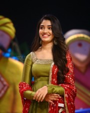 Actress Krithi Shetty at Bangarraju Movie Press Meet Stills 09