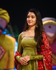 Actress Krithi Shetty at Bangarraju Movie Press Meet Stills 10