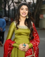 Actress Krithi Shetty at Bangarraju Movie Press Meet Stills 17 Actress Krithi Shetty at Bangarraju Movie Press Meet Stills 17