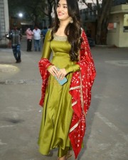 Actress Krithi Shetty at Bangarraju Movie Press Meet Stills 24 Actress Krithi Shetty at Bangarraju Movie Press Meet Stills 24