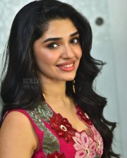 Actress Krithi Shetty at Manamey Movie Interview Pictures 35