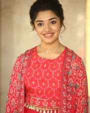Actress Krithi Shetty at Shyam Singha Roy Blockbuster Classic Meet Photos 07