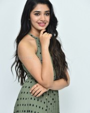 Actress Krithi Shetty at The Warrior Movie Interview Pictures 03