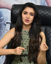 Actress Krithi Shetty at The Warrior Movie Interview Pictures 27
